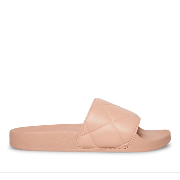 Steve Madden Squishy Nude Slides 